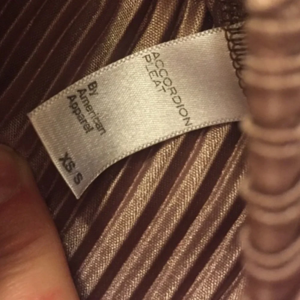 American Apparel accordion wide leg pants, XS/S - Picture 5 of 5